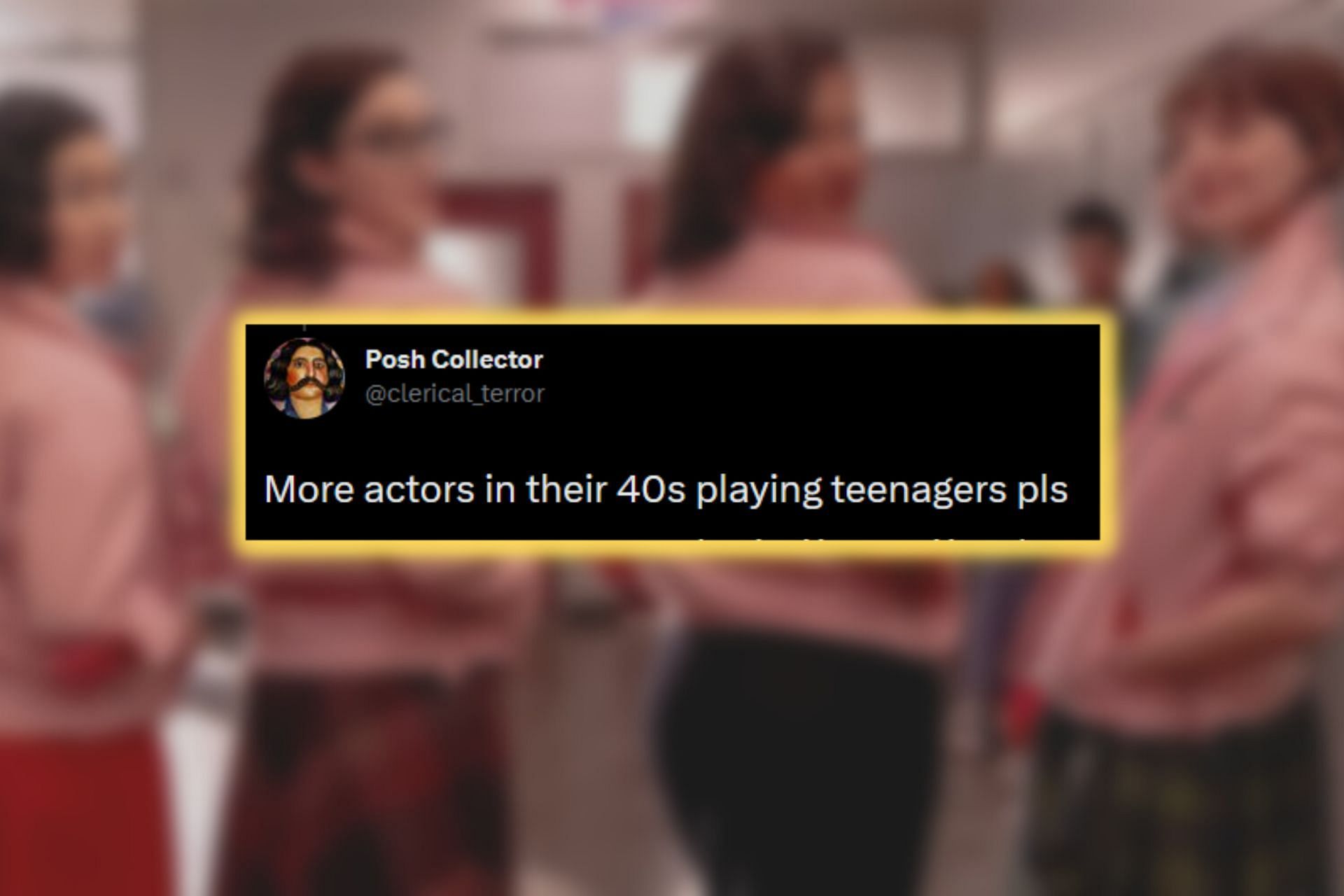A fan's reaction Grease: Rise of the Pink Ladies trailer (Image via Twitter/Sportskeeda)